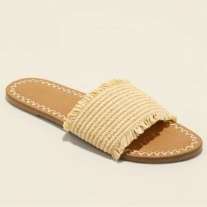 Universal Thread Woven Sandals Size 10